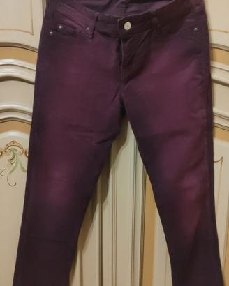 Pantalone velluto a coste donna