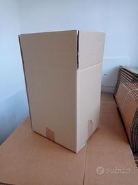 60 scatole di cartone 30 x 20 x 30 cm