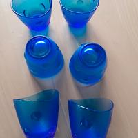 bicchierini  blu nr. 6