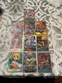 Carte one piece diverse espansioni