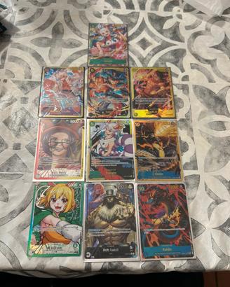 Carte one piece diverse espansioni