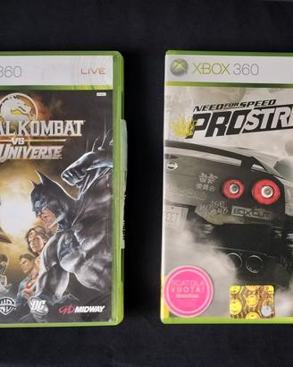 Giochi Xbox 360 - Mortal Kombat - Need for Speed.