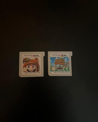 Animal crossing e super mario 3D land