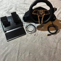 Volante e Pedaliera Hurricane per PS4/PS3