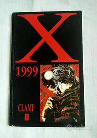 Fumetti Manga Clamp X 1999 volume n 1 il Mago