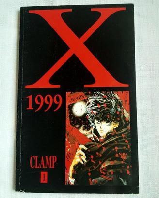 Fumetti Manga Clamp X 1999 volume n 1 il Mago