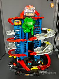 Hot Wheels City Robo T-Rex Ultimate Garage