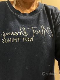 Pigiama in pile blu regular fit