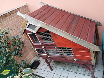 Gabbia coniglio, artigianale 
