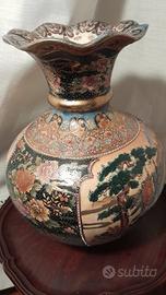 Vaso in ceramica Satsuma