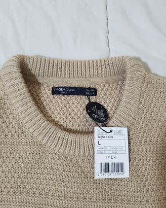 maglione beige L