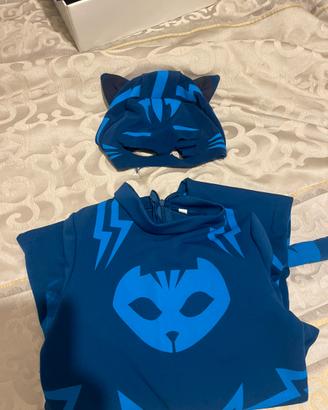 Costume Carnevale Pija Mask Gat Boy - originale
