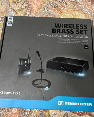 microfono fiati wireless sennheiser  xsw 1-908E