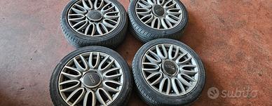 cerchi in lega 16 pollici fiat 500 lancia y abarth