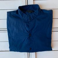 Camicia Uomo Zara Man Tg. M Cotone Blu
