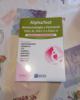 Alpha Test Biotecnologie e Farmacia Tolc-B,F,S