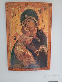 icona bizantina madonna di Vladimir 