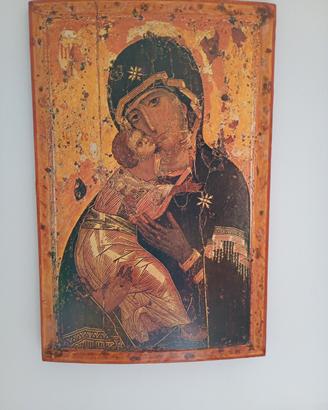 icona bizantina madonna di Vladimir 