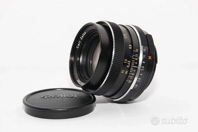 【希少】Carl Zeiss Planar 50mm f1.8 前期 QBM CARL ZEISS PLANAR 50mm 1.8 Rollei QBM Obiettivo - Fotografia In