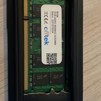 Scheda RAM DDR2 SO-DIM 4GB 800MHZ OFFTEK