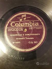 Disco 78 giri ORCHESTRA COLONIALE anni '30