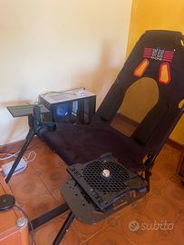 Postazione Flight Simulator completa
