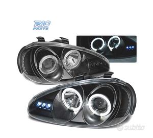 FARI OCCHI ANGELICI MAZDA MX3 91-98 FONDO NERO