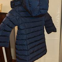 Piumino Moncler blu 4 anni taglia 104 cm