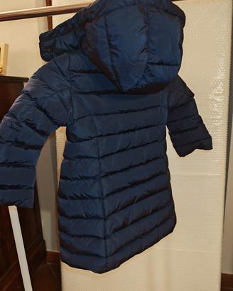 Piumino Moncler blu 4 anni taglia 104 cm