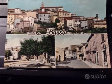 Cartolina di Busso a colori anni 60