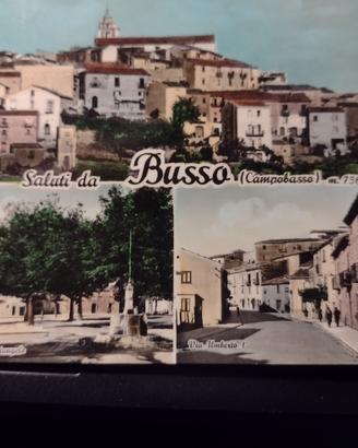 Cartolina di Busso a colori anni 60