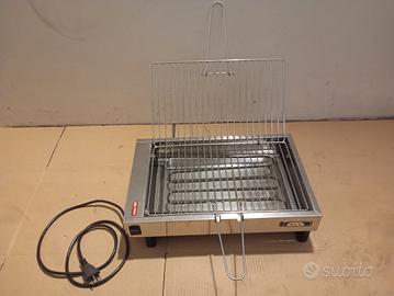 grill elettrico galaxy inox nuovo 