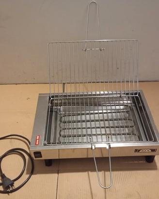 grill elettrico galaxy inox nuovo 