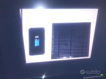 Carica batteria telefono con fotovoltaico