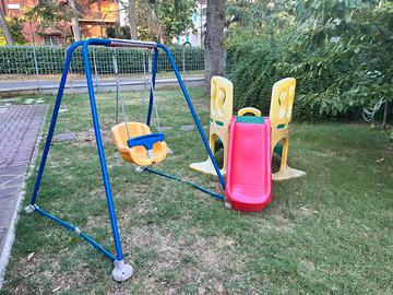 Giochi bambini giardino esterno