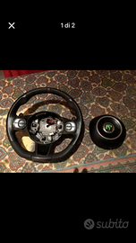 VOLANTE FIAT 500 ABARTH 2022 IN CARBONIO E ALCANTA