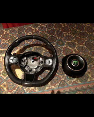 VOLANTE FIAT 500 ABARTH 2022 IN CARBONIO E ALCANTA