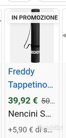 Tappetini Yoga Freddy nuovi neri 