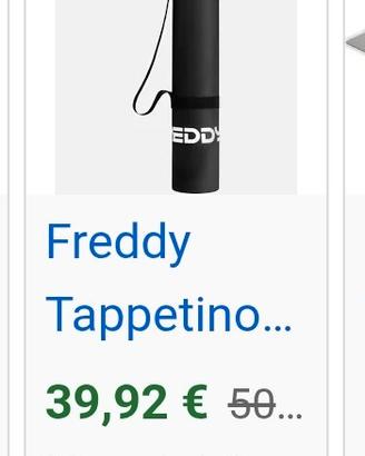 Tappetini Yoga Freddy nuovi neri 