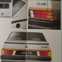 Opuscoli Alfa Romeo Alfa 90 e Alfa 75
