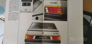 Opuscoli Alfa Romeo Alfa 90 e Alfa 75