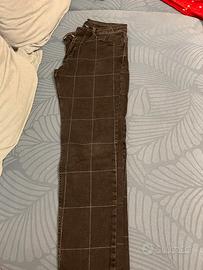 Jeans skinny marorni donna eu 42 nuovi