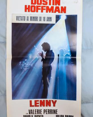 LENNY DUSTIN HOFFMAN locandina originale rifilata