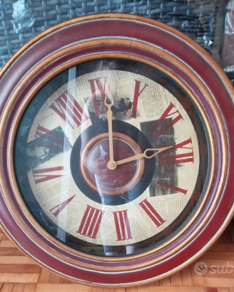 OROLOGIO VINTAGE DA PARETE