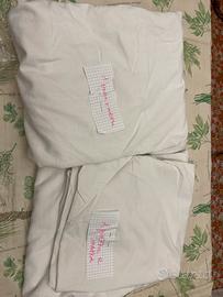 Lenzuola sotto con angoli, una piazza e mezza