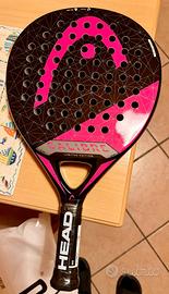 DUE racchette da padel head calibre pink
