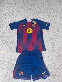 Kit Maglia+Pantaloncino Home FC Barcelona 25/26