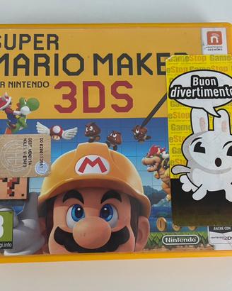 Super Mario Maker Nintendo 3DS - Completo