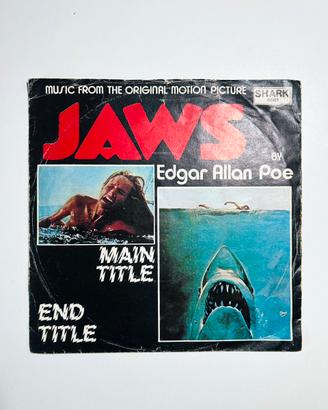 Vinile 45 Giri "JAWS" (Lo Squalo) Soundtrack 1976