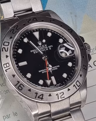 Rolex Explorer 2  16570  2003 Full Cassa No Fori